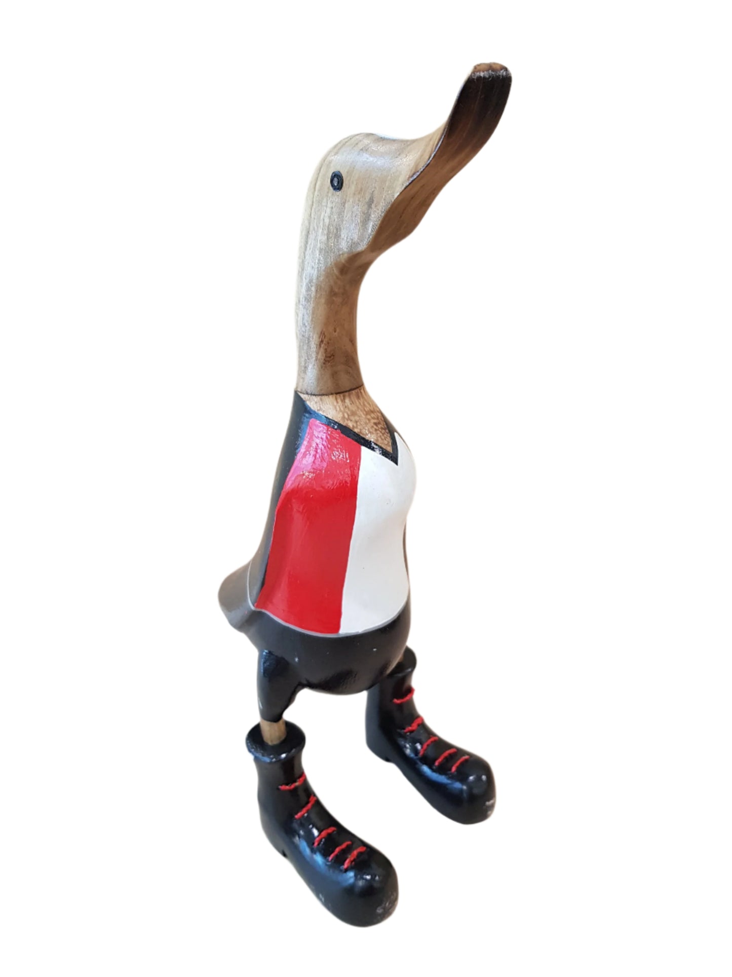 AFL St. Kilda Wooden Duck 25cm  Barry Breen was the best