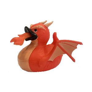 Rubber Duckie Your The One Dragon Red