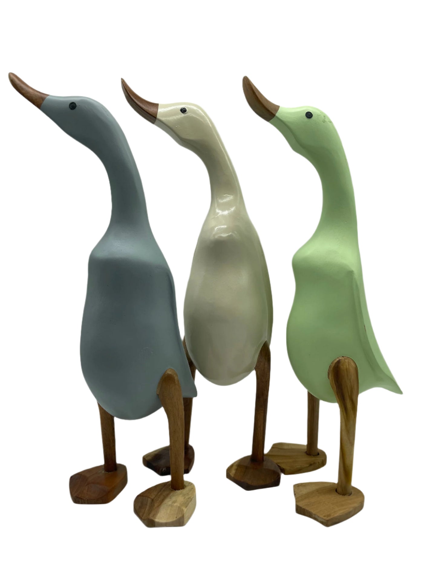 A Duck Wooden Green 2 Sizes Maria  and Morris